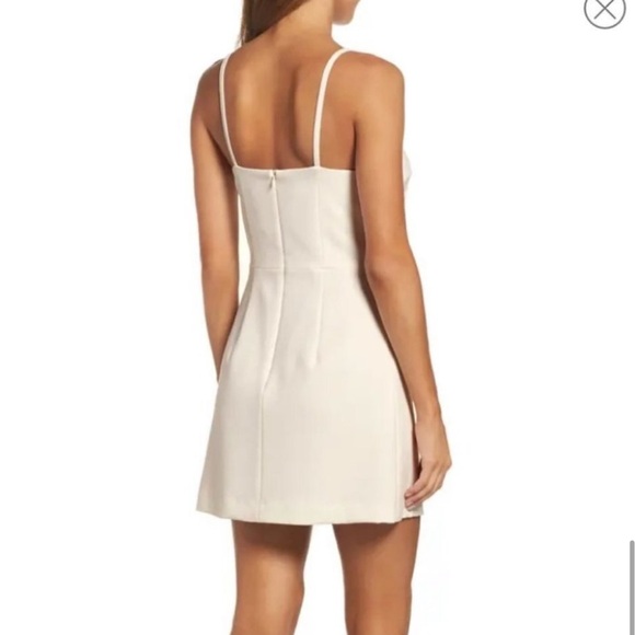 French Connection whisper square neck strappy dress - Picture 2 of 7